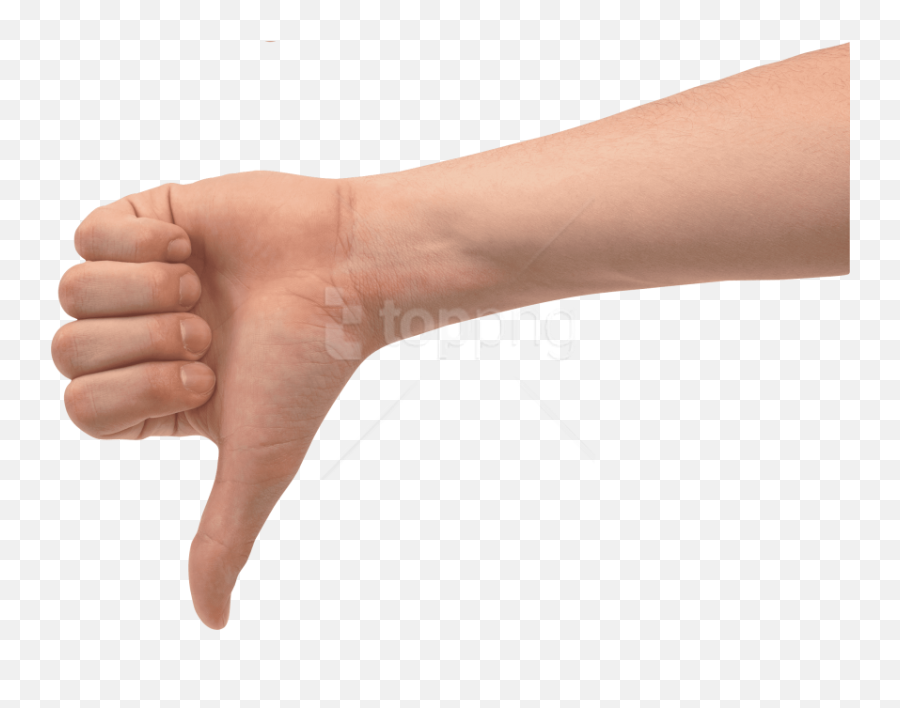 Thumbs Down Hand Transparent Png Image - Thumbs Down Hand Png Emoji,Hand Transparent Background