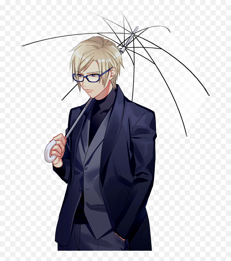 Fileheart Drenched In The Night Rain Sakyo Serious Ssr - Fictional Character Emoji,Rain Png