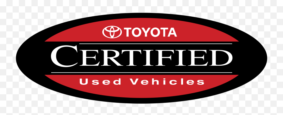 Toyota Certified Used Vehicles Logo Png Transparent U0026 Svg - Toyota Certified Logo Png Emoji,Toyota Logo Vector