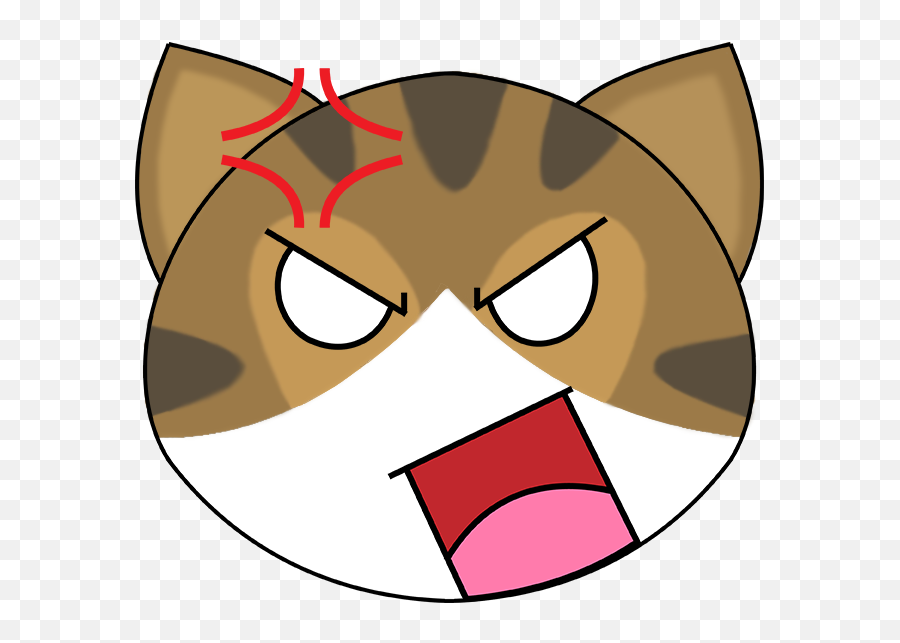 About - Ashleyu0027s Anime Angry Anime Face Cat Emoji,Angry Face Png