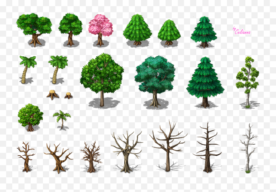 Download Hd Download Pixel Art Pine Tree Clipart Tree Pine - Vertical Emoji,Pine Tree Clipart