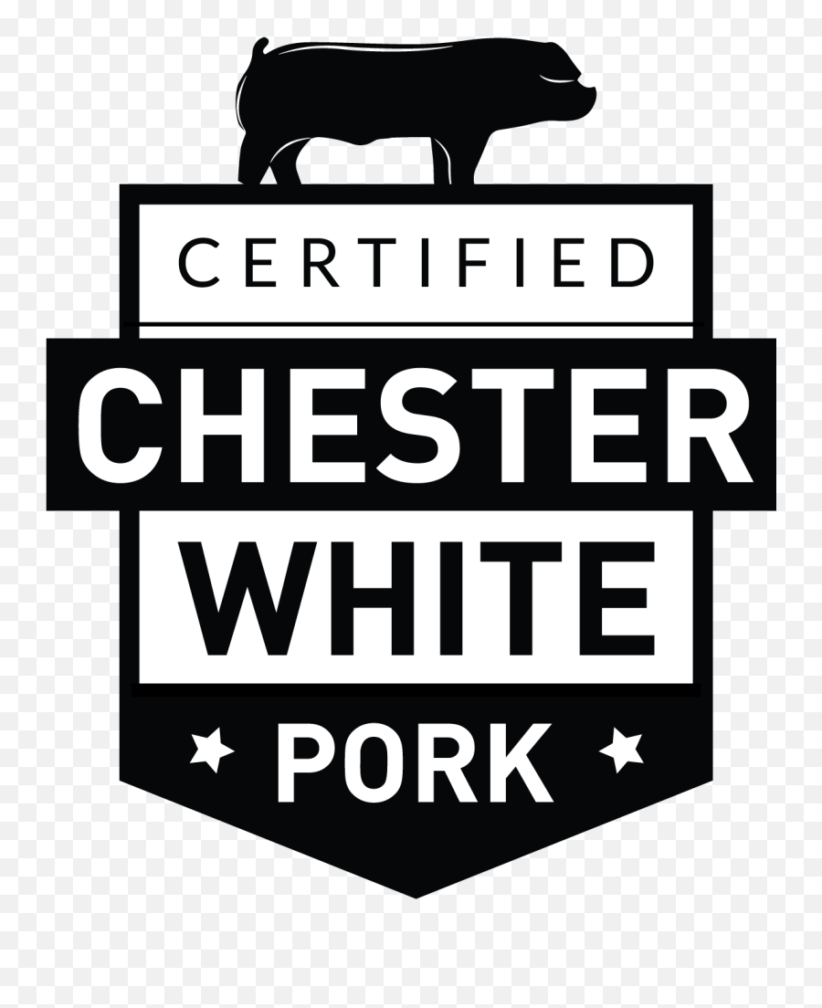 Chester White Pork Farm Story Meats - Sw Postcode Area Emoji,Whites Logo