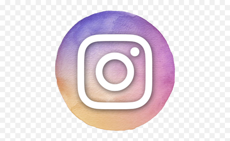 Watercolor Instagram Logo Png Png Image - Dot Emoji,Instagram Logo Png