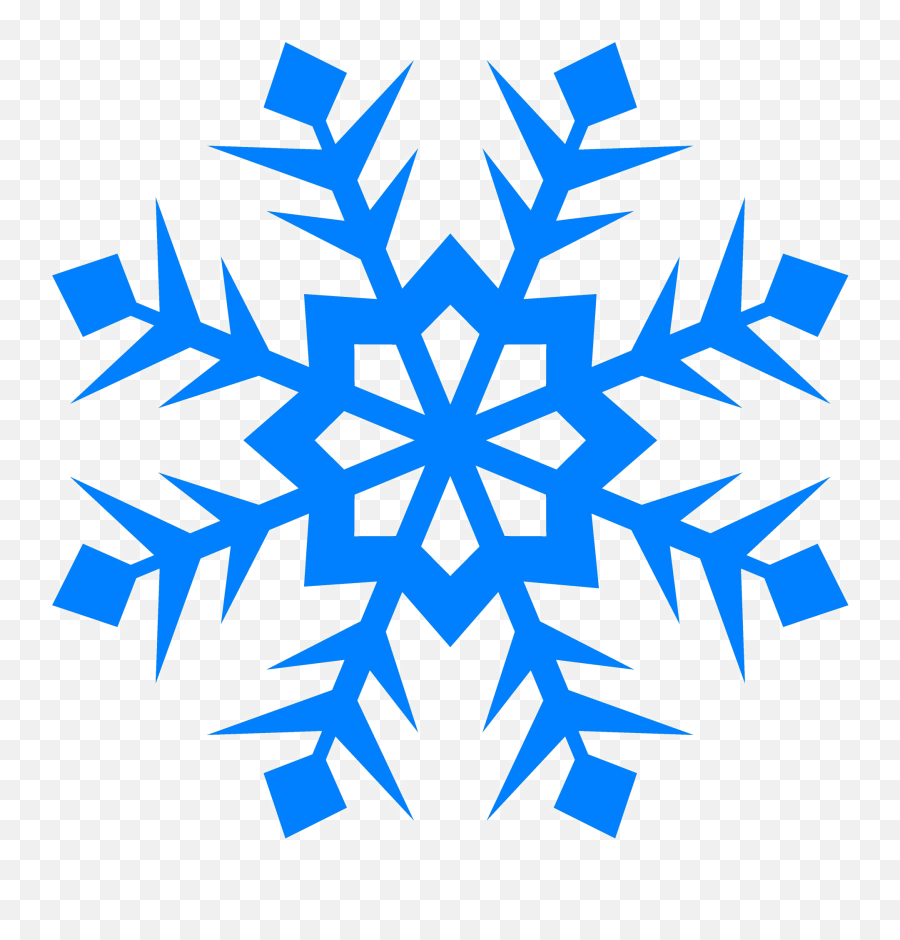 Snowflakes Png Photo Png Arts - Blue Snowflake Emoji,Snowflakes Png