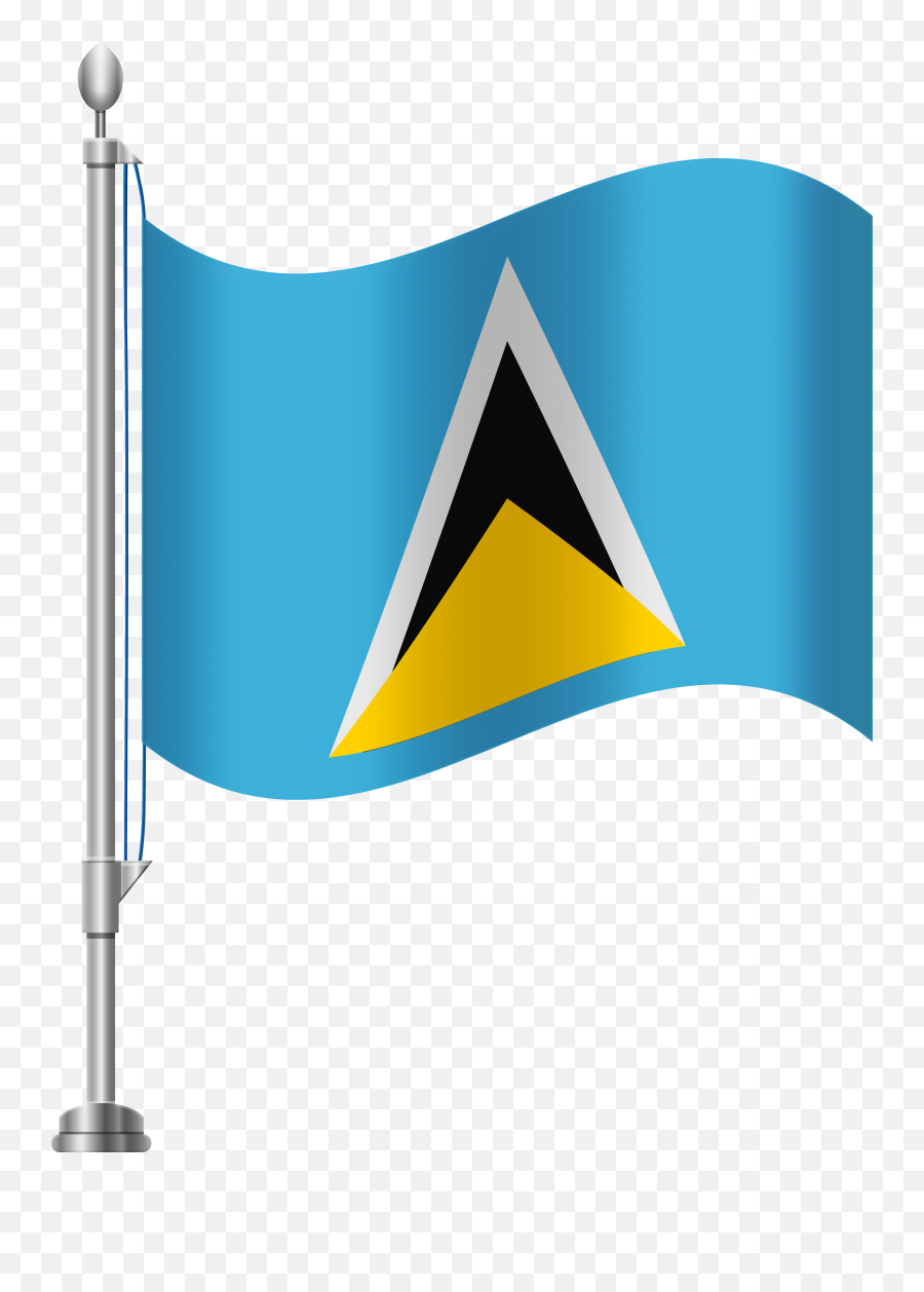 St Lucia Flag Png - Transparent Italy Flag Clipart Emoji,Cuban Flag Png