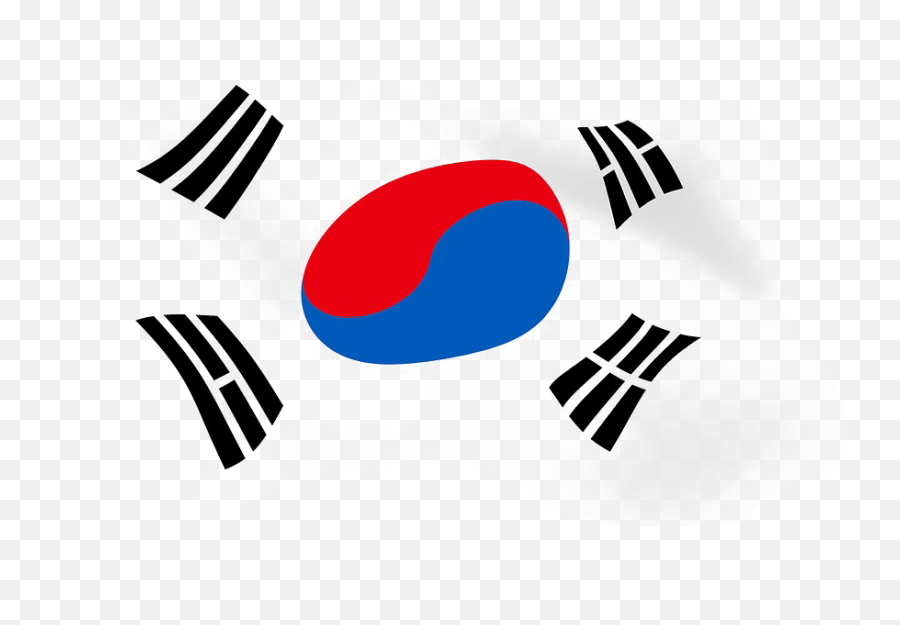 Korea Flag Png - Korean Flag Transparent Png Emoji,Korean Flag Png