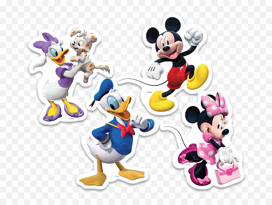 Download Hd Trefl Mickey Mouse Club House Puzzle - Disney Invitaciones De Pato Donald Para Editar Emoji,Mickey Mouse Club Logo