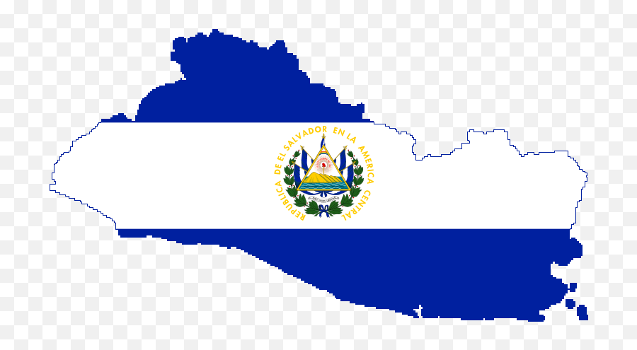 Flag - El Salvador Flag Map Emoji,El Salvador Flag Png