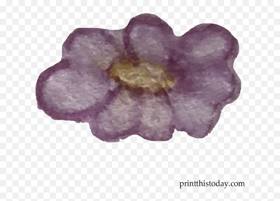 Free Handmade Watercolor Wreath And - Violet Emoji,Free Watercolor Flower Clipart