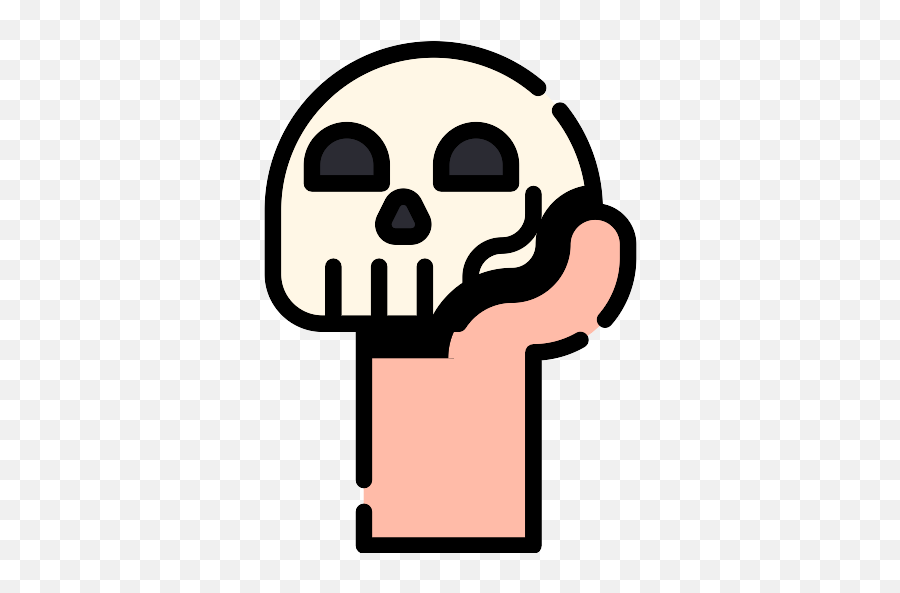 Hamlet Skull Vector Svg Icon - Dot Emoji,Skull Png