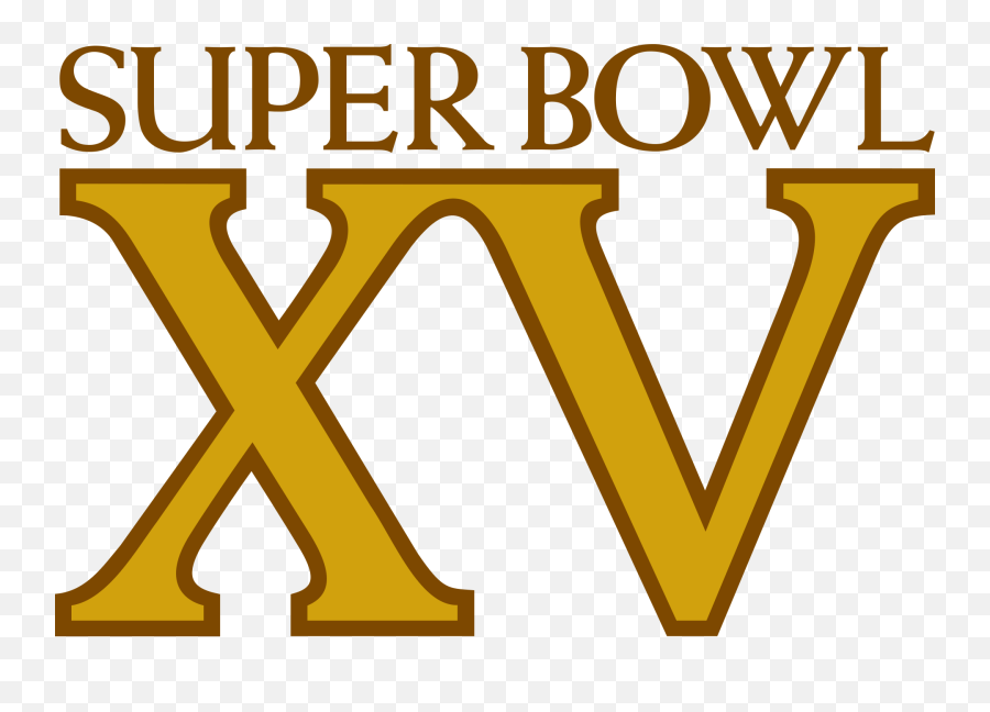 Super Bowl Xv Logo Png Transparent Images U2013 Free Png Images - Super Bowl Xv Emoji,Super Bowl Logo
