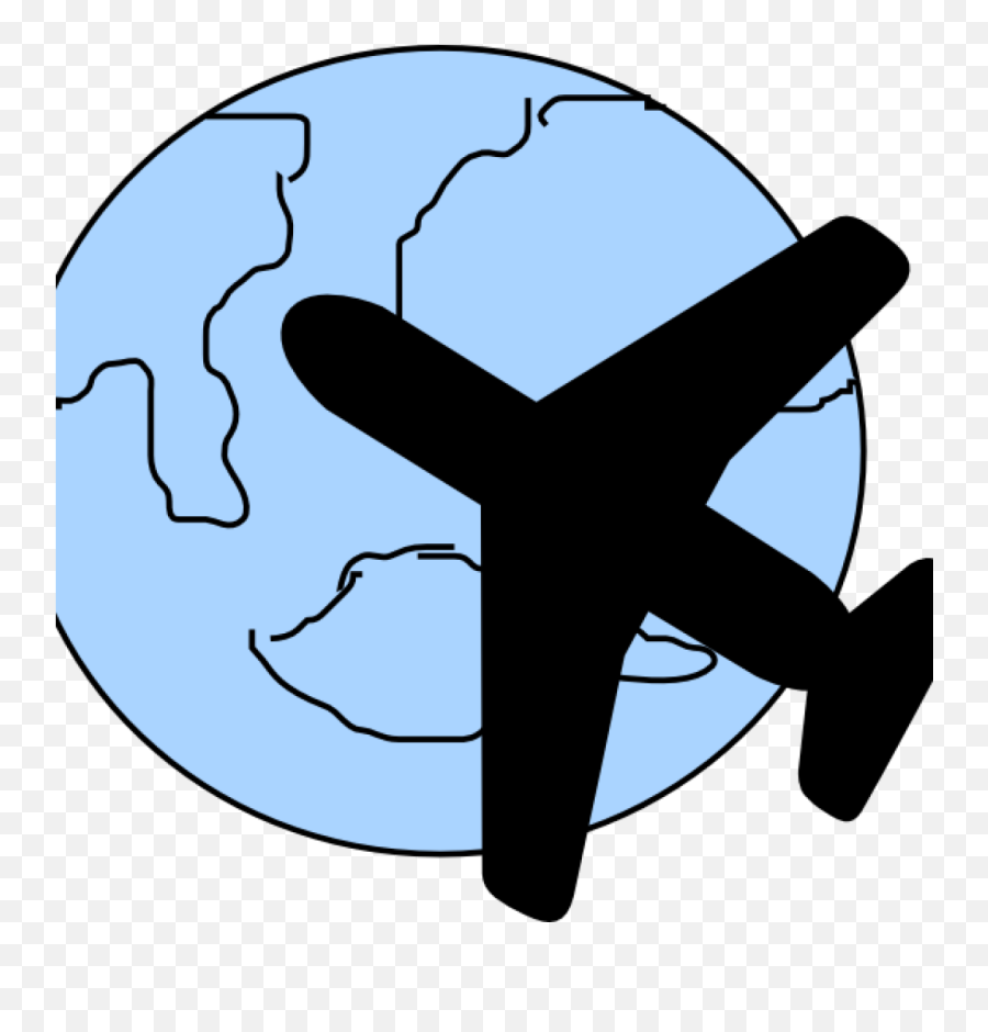 Clipart Free Airplane Clipart Free - Plane Clip Art Emoji,Airplane Clipart