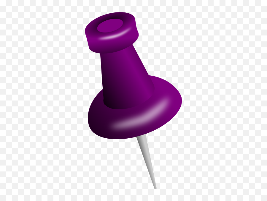 Pin Png - Purple Tack Emoji,Pin Png