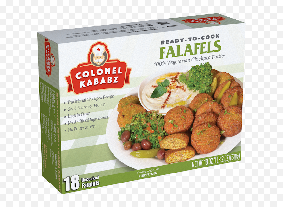 Colonel Kababz U2014 Advance Food International Inc Emoji,Falafel Png
