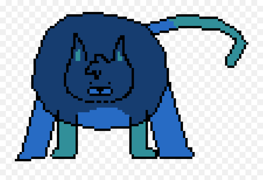 Fat Cat Pixel Art Maker Emoji,Fat Cat Png
