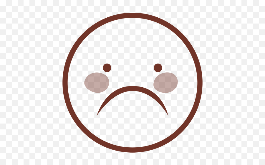 Sad Face Png Photo Png Arts - Dot Emoji,Sad Face Png