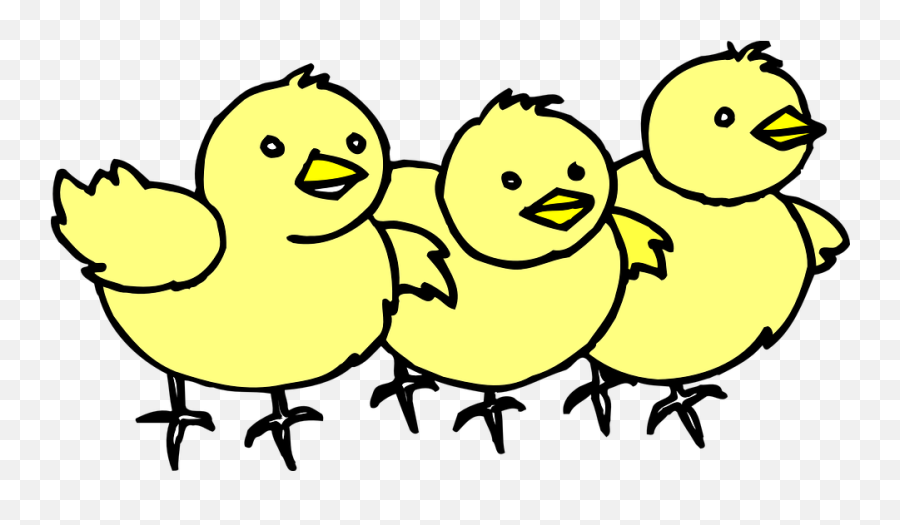 Chick Clipart Lpsk - Chicks Clipart Transparent Background Emoji,Chick Clipart