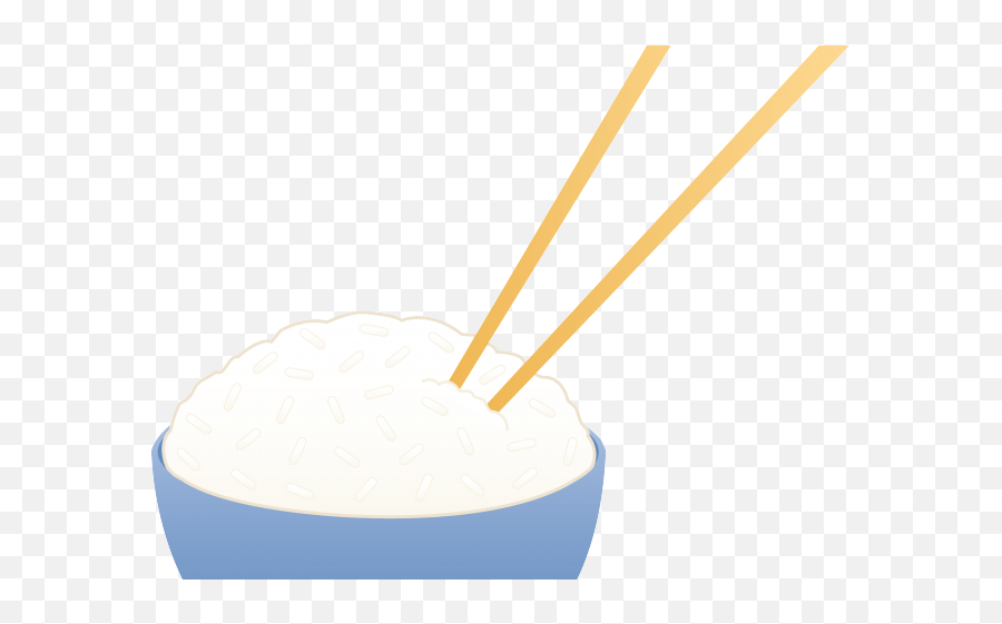 Rice Clipart Bowl Rice - Dish Emoji,Rice Clipart