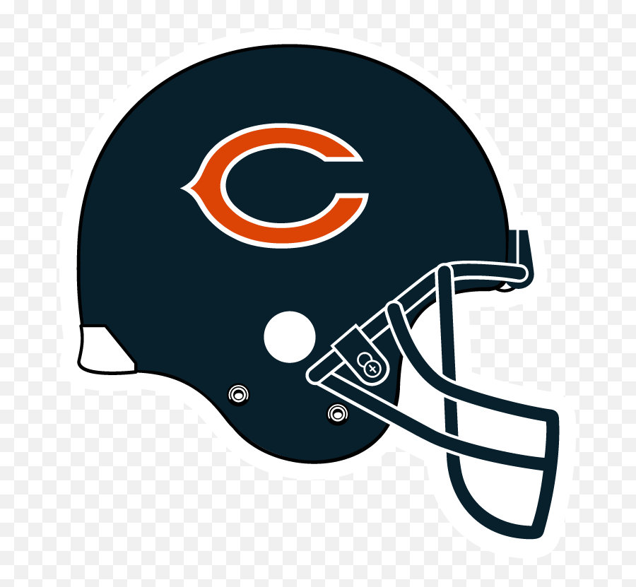 Free Chicago Bears Helmet Png Download Free Clip Art Free - Clip Art Chicago Bears Helmet Emoji,University Of Chicago Logo