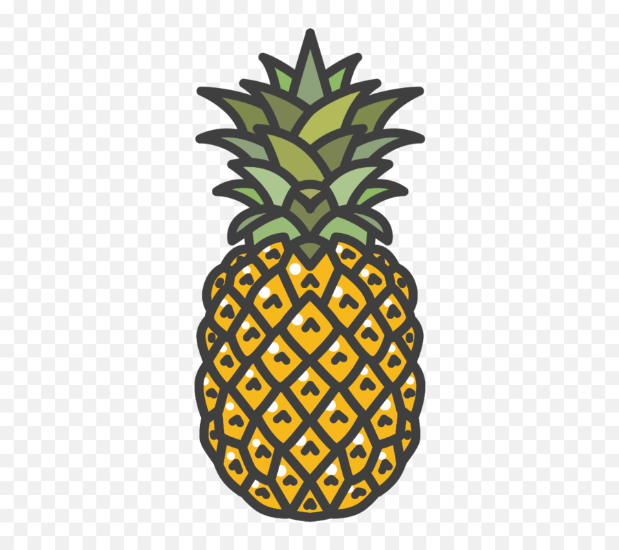 Pineapple Fruit Shirt - Fresh Emoji,Pineapple Clipart