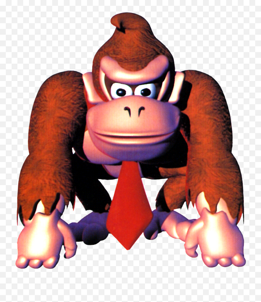Dk Vine On Twitter Indeed Donkey Kong Having 10 Fingers - Donkey Kong Render Emoji,Donkey Kong Country Logo