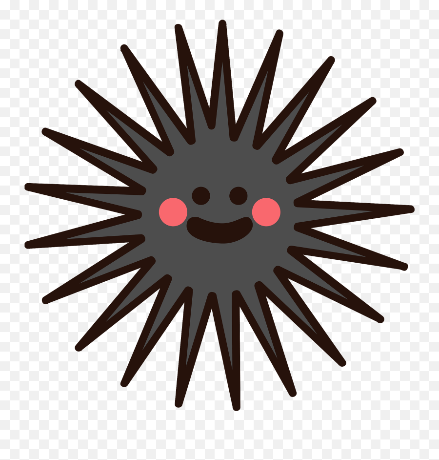 Sea Urchin Clipart - Language Emoji,Sea Clipart
