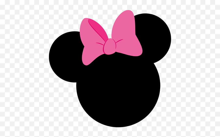 Minnie Mouse Mickey Mouse Silhouette - Minnie Mouse Png Emoji,Minnie Mouse Bow Clipart