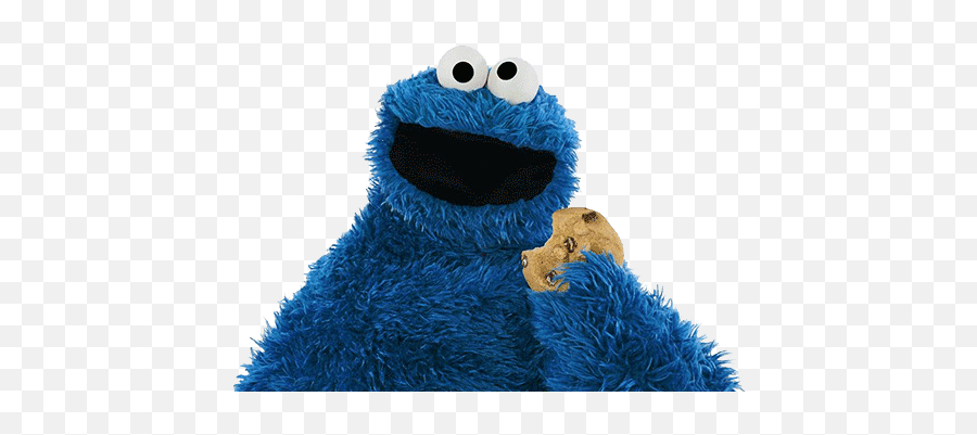 Download Hd Cookie Monster And Cookie - Sesame Street Cookie Monster Emoji,Cookie Monster Png