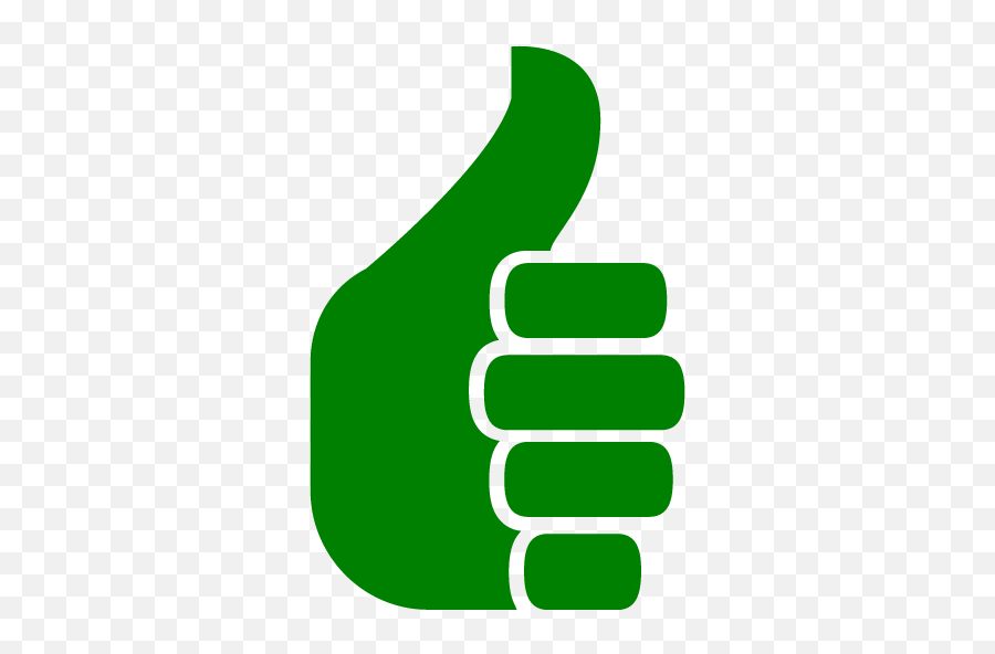 Green Thumbs Up 3 Icon - Free Green Thumbs Up Icons Icon Thumbs Up Gif Emoji,Thumbs Up Png