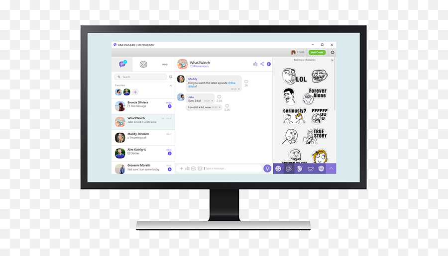 Download Viber - Viber Desktop Emoji,Pc Png