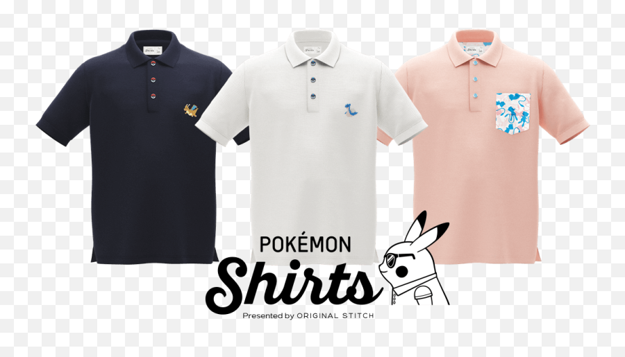 Pokémon Shirts - Pokemon Polo Shirts Emoji,Polo Shirts W Logo