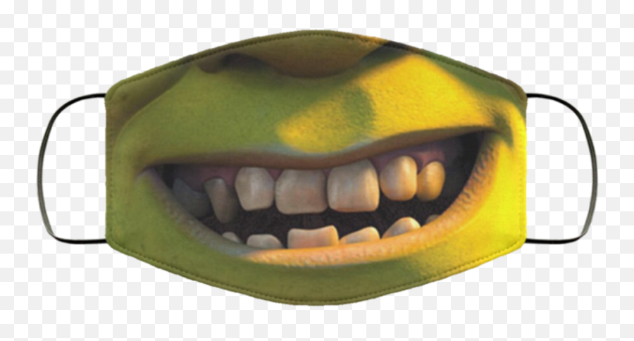 Shrek Face Mask - Shrek Face Mask Emoji,Shrek Face Png
