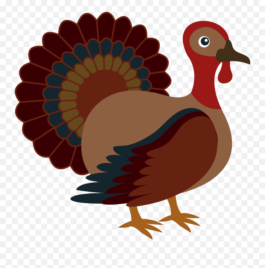 Thanksgiving Clipart Turkey - Olá Emoji,Thanksgiving Turkey Clipart