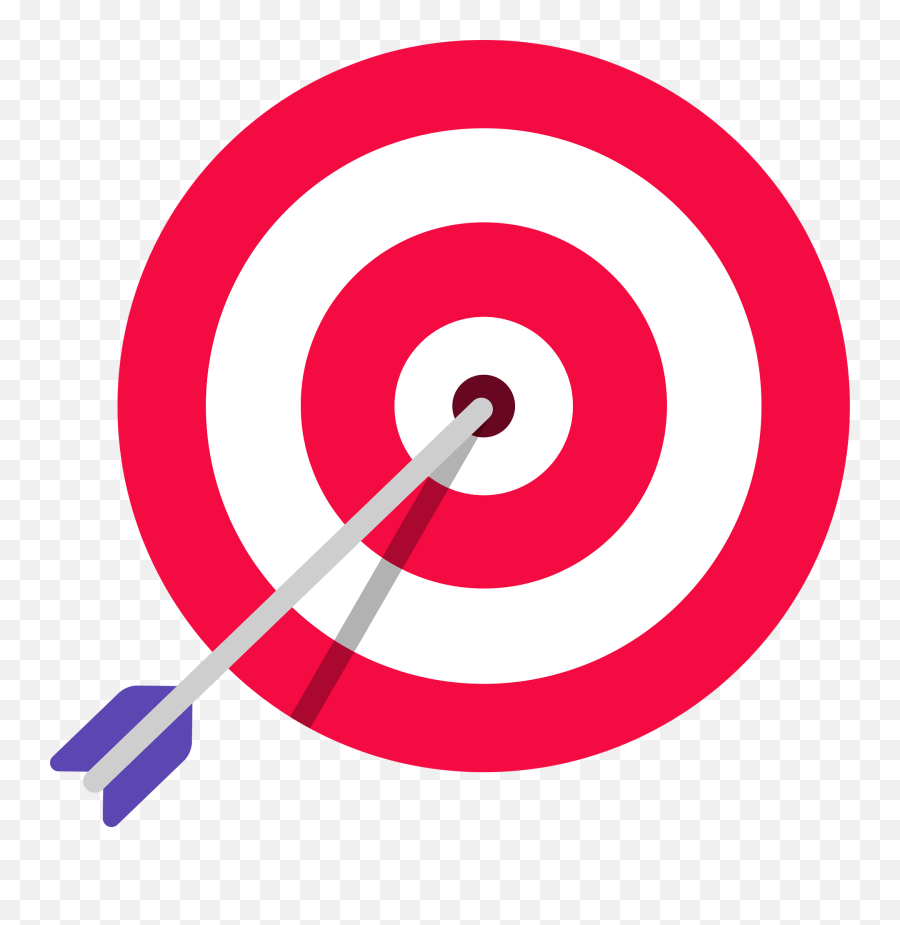 Target Arrow Shooting - Accurate Emoji,Target Png