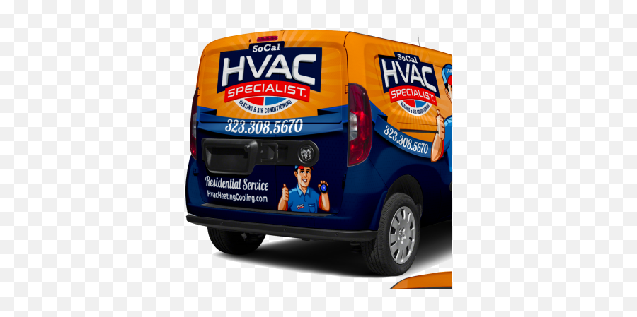 Real - Time Service Area For Socal Hvac Specialist Heating Emoji,Hvac Logo Ideas