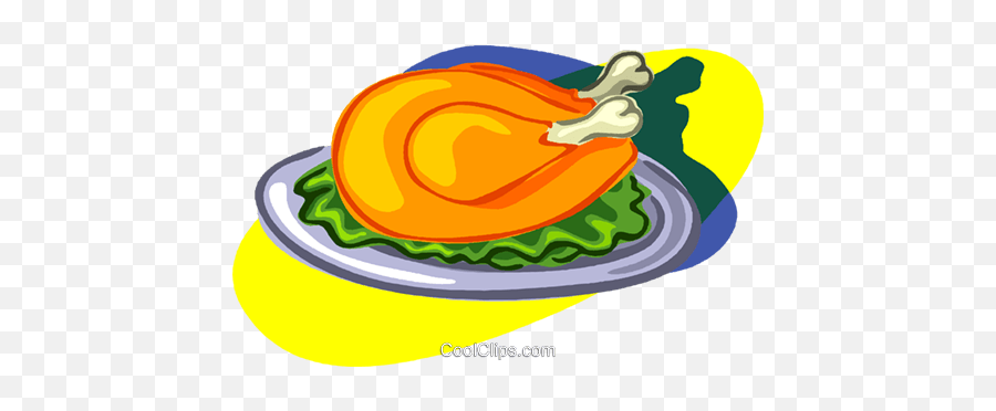Cooked Chicken Royalty Free Vector Clip Art Illustration Emoji,Chicken Clipart Free