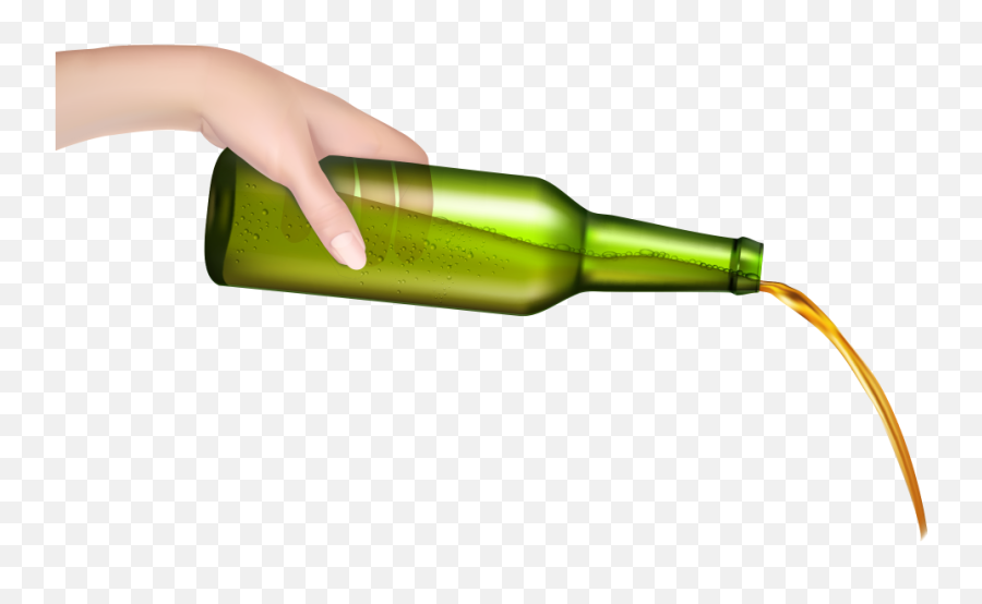 Beer Bottle Border Clip Art - Beer Bottle Png For Picsart Emoji,Beer Bottle Clipart