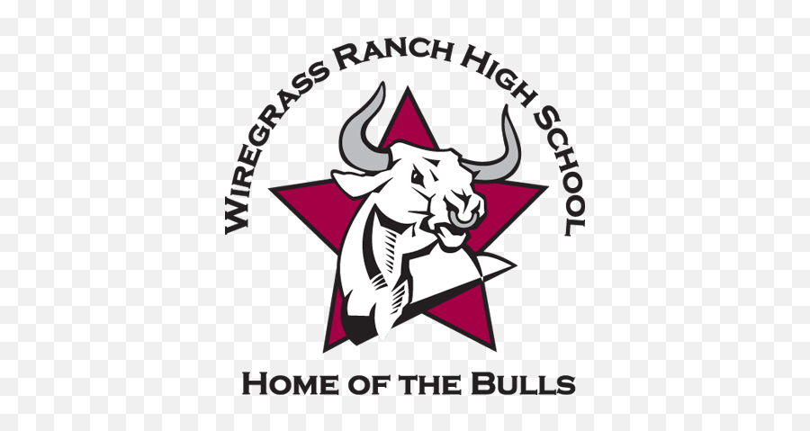 Wiregrass Ranch High School Home Of The Bulls Emoji,Bull Head Logo