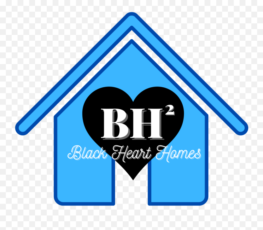 Black Heart Homes Emoji,Black Heart Logo