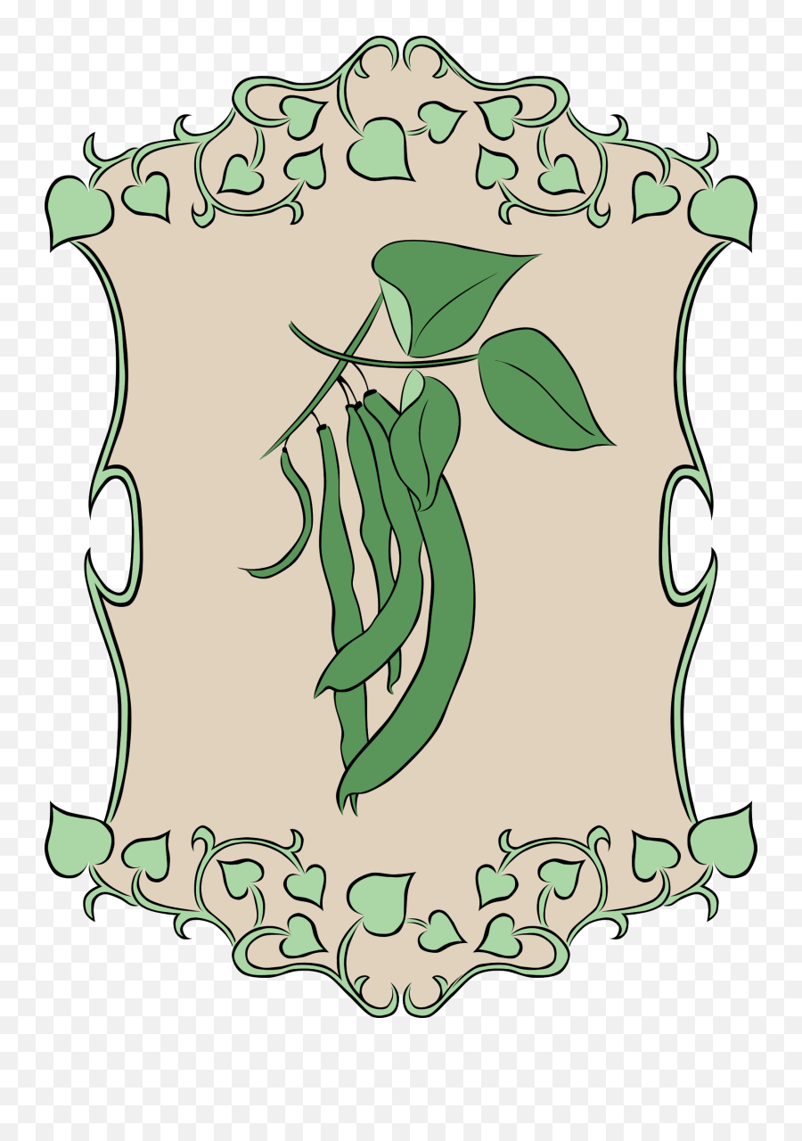 Garden Sign String Beans Clipart - Green Bean Garden Sign Emoji,Gardening Clipart