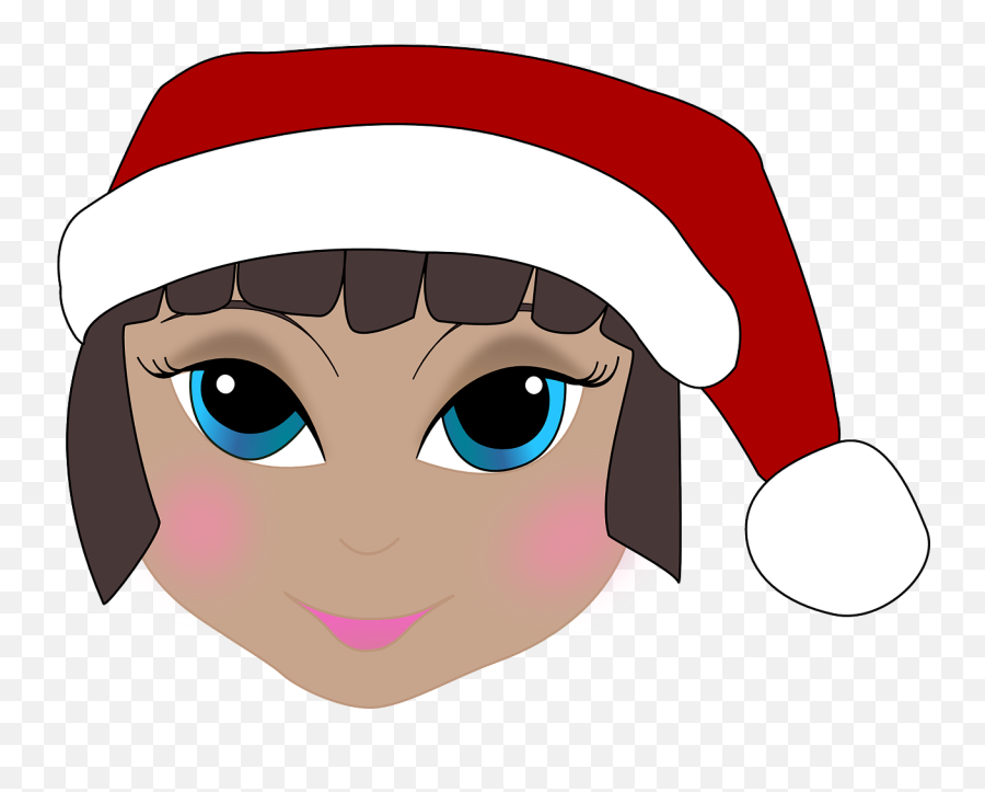 300 Free Anime U0026 Animation Vectors - Pixabay Christmas Day Emoji,Anime Face Transparent