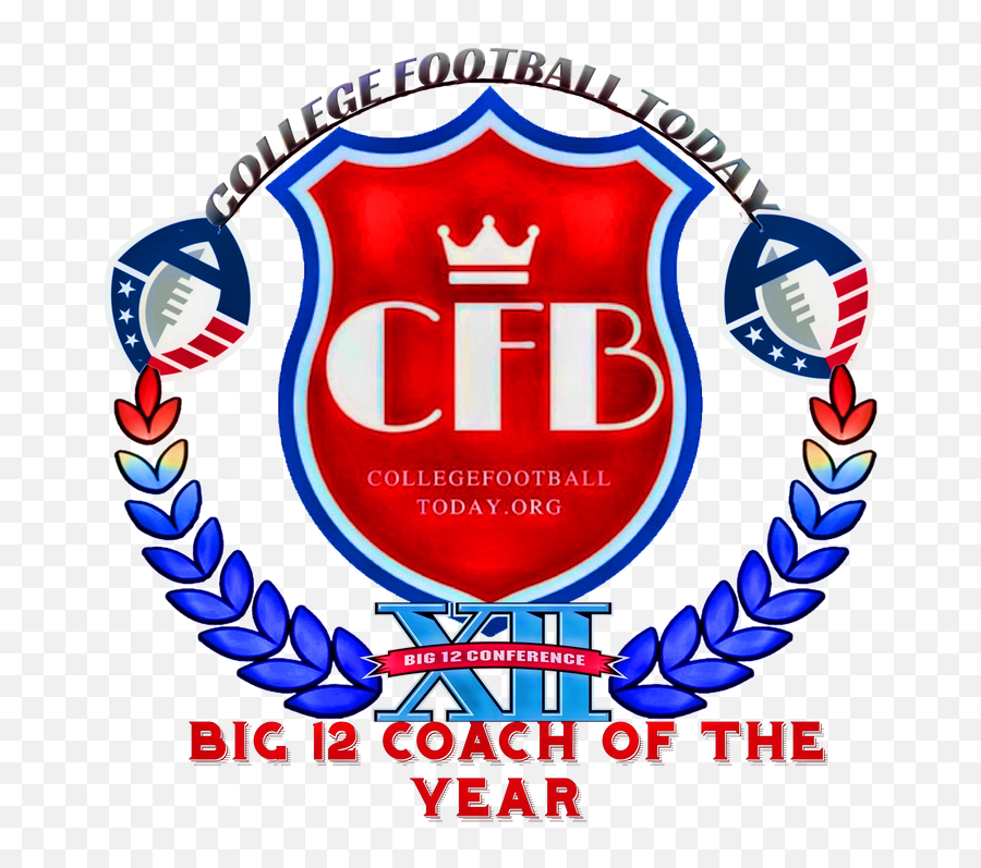 2020 Big 12 Fb Conference Coach Of The Year - College Emoji,Big 12 Logo