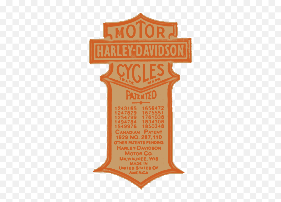Rat Bike Service - Harley Davidson Logo Vector Patented Emoji,Harley Davidson Logo Vector