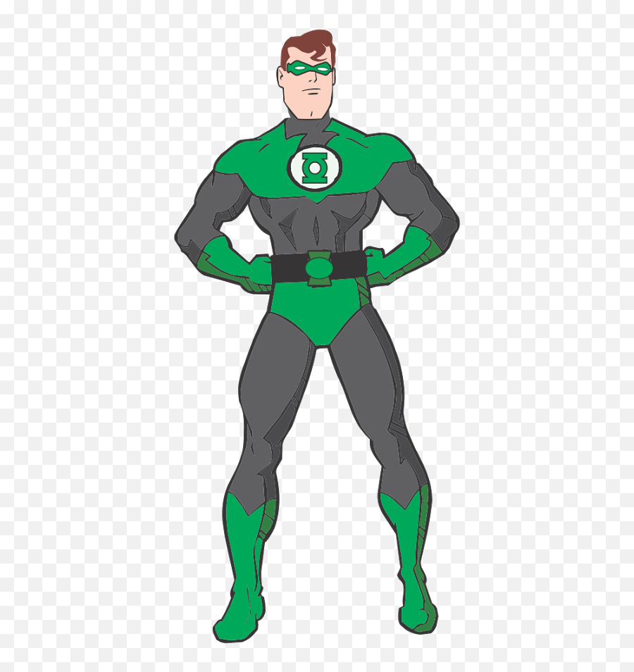Green Lantern Png Vector Transparent - Vector Green Lantern Logo Png Emoji,Green Lantern Png