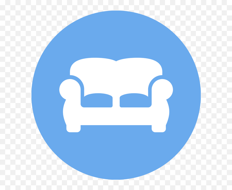 Download Hd Living Room Icon Png - Linkedin Logo Png Circle Furniture Style Emoji,Linkedin Logo Png
