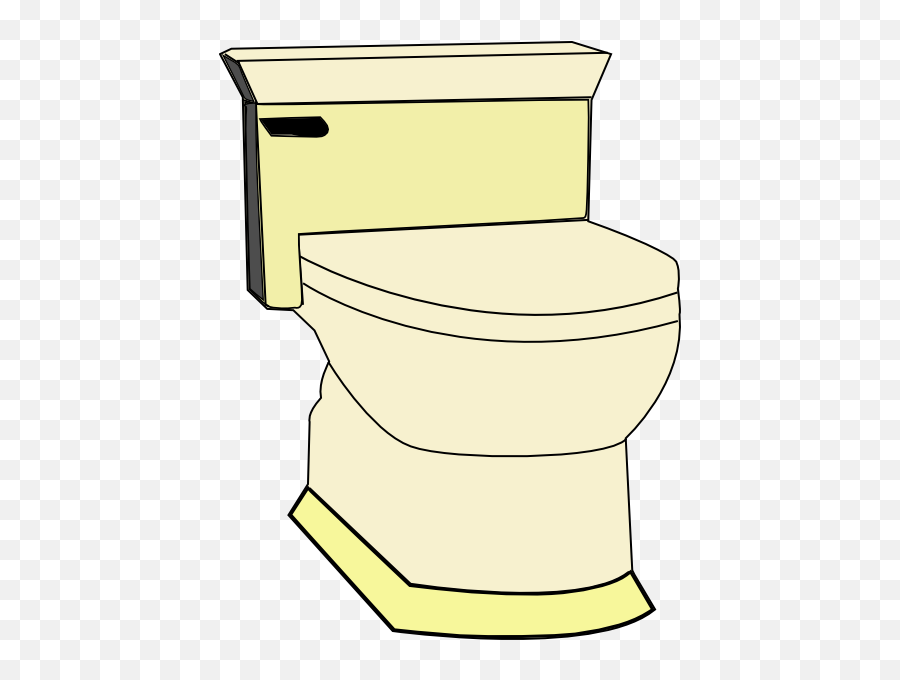 Toilet Clip Art At Clkercom - Vector Clip Art Online Hur Ritar Man En Toalett Emoji,Bathroom Sign Clipart