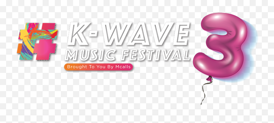 K - Wave 3 Music Festival Brought To You By Mcalls Making A Language Emoji,Exid Logo