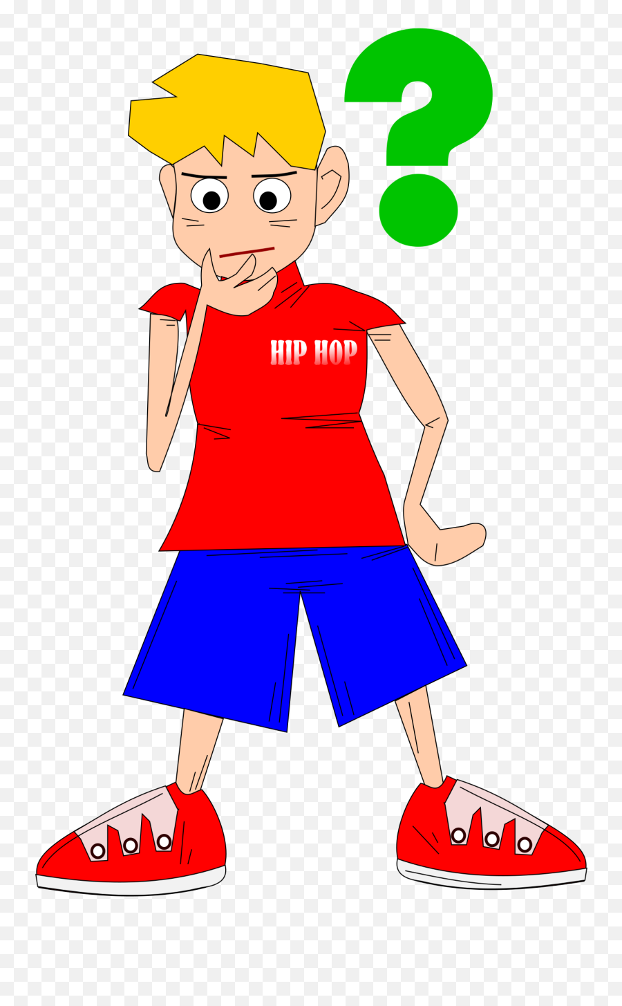 Question Clip Art - Boy With Question Mark Png Emoji,Questions Clipart