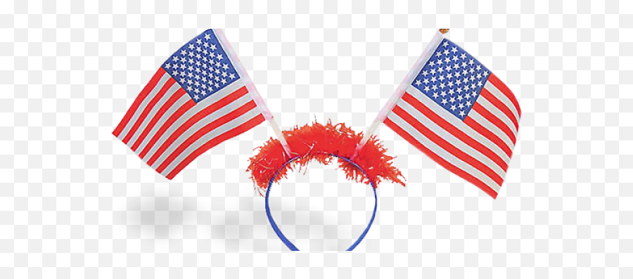 Novelties Online Store Patriotic Flag Head Boppers - 4 Emoji,American Flag Png Transparent