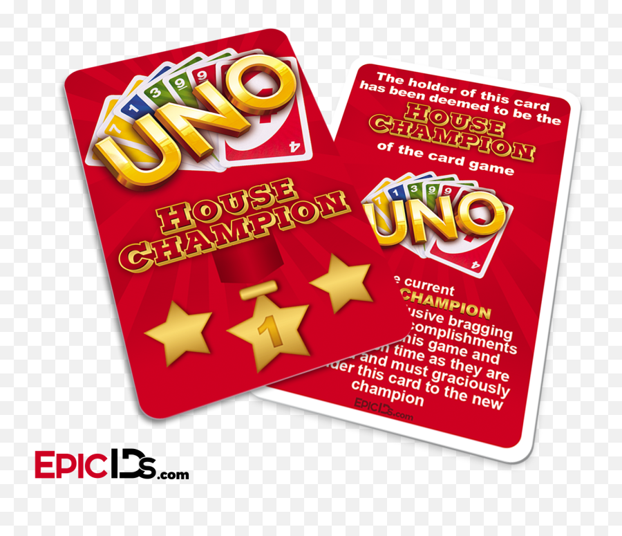 Game Night Series - Uno House Champion Badge Of Honor Emoji,Game Night Png